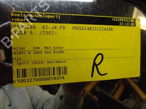 Used Right mirror MAZDA 6 Hatchback (GG) 1.8 (120 hp) 23025216