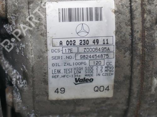 AC compressor MERCEDES-BENZ C-CLASS (W204) C 180 Kompressor (204.044, 204.045) | BP23019097M34 
