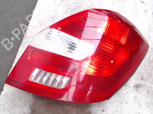 Used Right taillight SKODA FABIA II (542) 1.2 12V (75 hp) 21939605