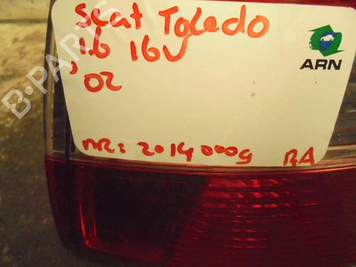 Højre baglygte SEAT TOLEDO II (1M2) 1.6 16V (105 hp) 23026284