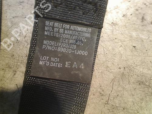 Rear right seatbelt HYUNDAI i20 I (PB, PBT) 1.2 | BP21932221I28 