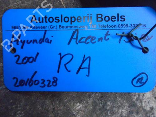 Used Right rear shock absorber HYUNDAI ACCENT II (LC) 1.3 (75 hp) 23025493