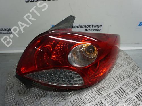 Used Right taillight PEUGEOT 206+ (2L_, 2M_) 1.4 i (73 hp) 23017993