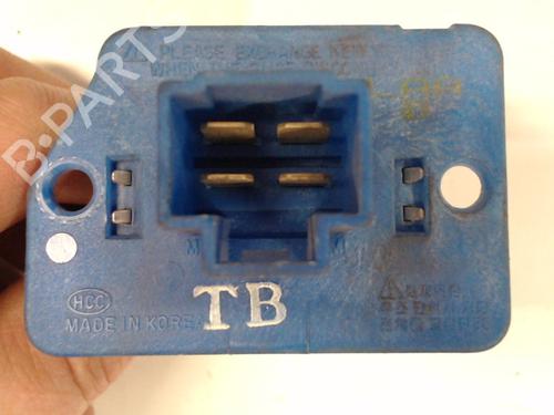 Used Heater resistor HYUNDAI GETZ (TB) 1.6 (106 hp) 21935367