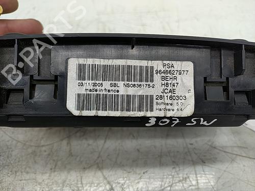 Climate control PEUGEOT 307 SW (3H)  | BP21623600I5 