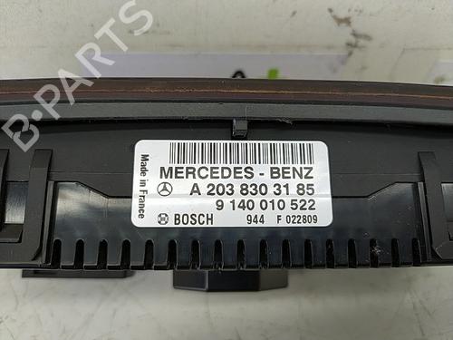 AC-Styringsenhed/Manøvreenhed MERCEDES-BENZ C-CLASS (W203) C 220 CDI (203.008) | BP21629979I5