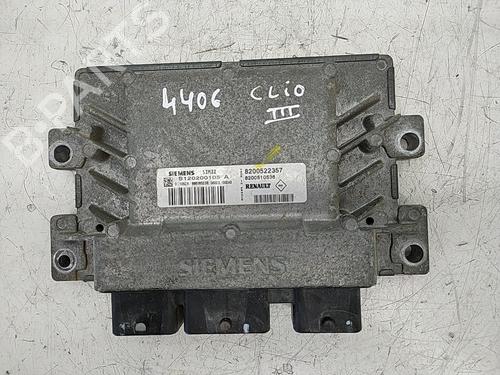 Motorstyringsenhet RENAULT CLIO III (BR0/1, CR0/1) 1.2 16V (BR02, BR0J, BR11, CR02, CR0J, CR11) (75 hp) 21631909