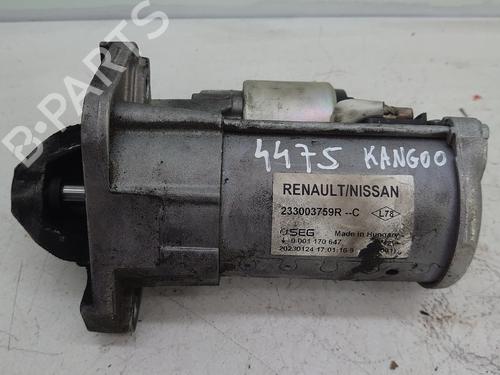 Used Starter Starter RENAULT KANGOO III Box Body/MPV 1.5 Blue dCi 95 (FJAB) (95 hp) 33277128 33277128