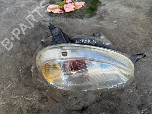 Used Right headlight Right headlight OPEL CORSA B (S93) 1.7 D (F08, F68, M68) (60 hp) 34604881 34604881