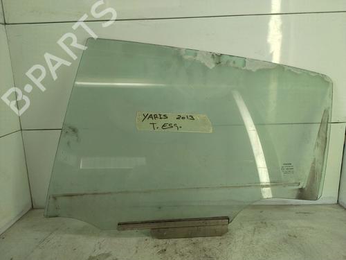Dør rude ventre bagtil Dør rude ventre bagtil TOYOTA YARIS (_P9_) 1.4 D-4D (NLP90_, NLP90R) (90 hp) 36768740 36768740