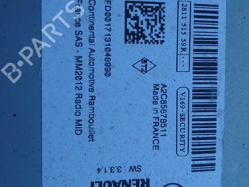 Radio RENAULT ZOE (BFM_) ZOE (BFMD) | BP37000718E6 - Image 2
