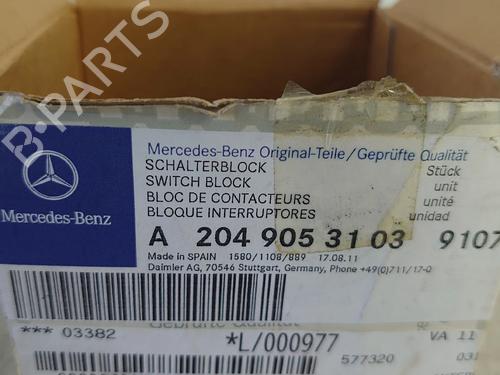 Headlight switch MERCEDES-BENZ C-CLASS T-Model (S204) C 220 CDI (204.202) | BP38500492I24 - Image 2