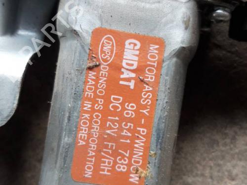 Front right window mechanism CHEVROLET KALOS  | BP21609061C23 