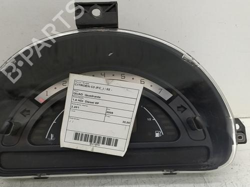Used Instrument cluster CITROËN C3 I (FC_, FN_) [2002-2013]  21621067