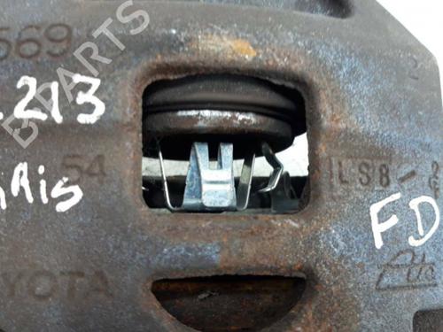 Right front brake caliper TOYOTA YARIS (_P9_)  | BP21622089M104 