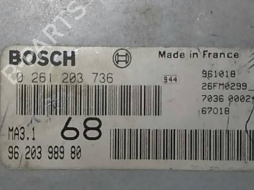 Motorstyringsenhet CITROËN SAXO (S0, S1) [1996-2004]  21622518