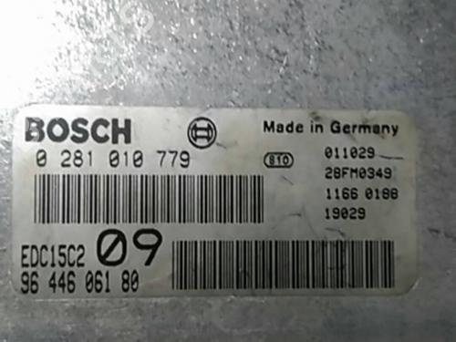 Used Engine control unit (ECU) PEUGEOT 307 (3A/C) [2000-2012]  21622531