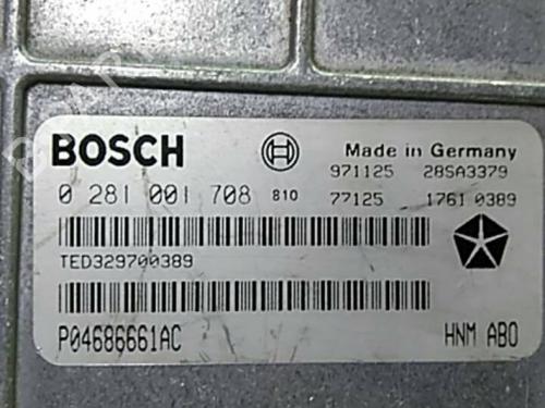 Used Engine control unit (ECU) CHRYSLER VOYAGER / GRAND VOYAGER III (GS_, NS_) [1992-2001]  21622568