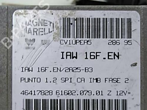 Used Engine control unit (ECU) FIAT PUNTO (176_) [1993-1999]  21622615