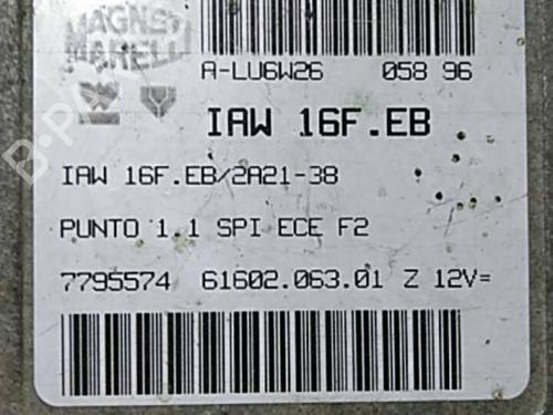 Used Engine control unit (ECU) FIAT PUNTO (176_) [1993-1999]  21622616