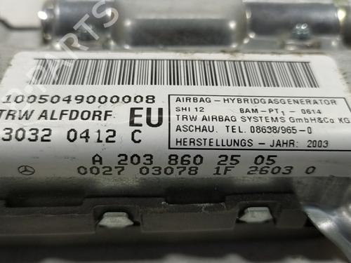 Venstre sete kollisjonspute MERCEDES-BENZ C-CLASS (W203)  | BP21628137C13 