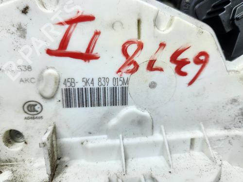 Rear left lock VW GOLF VI (5K1)  | BP25910163C100