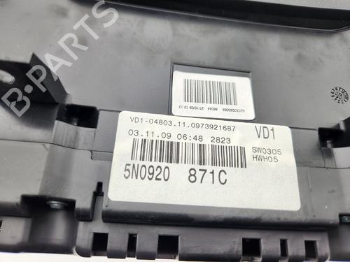 Instrument cluster VW TIGUAN (5N_) | BP32389823C47