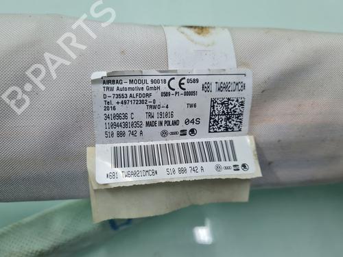 Right curtain airbag VW GOLF SPORTSVAN VII (AM1, AN1)  | BP21766562C12 