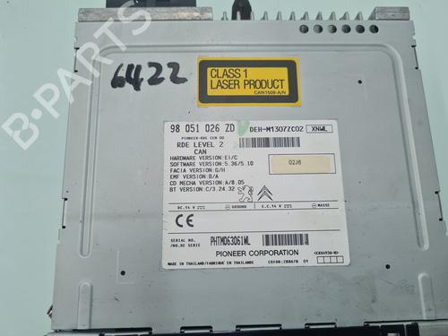 Radio PEUGEOT 208 I (CA_, CC_)  | BP21765067E6 