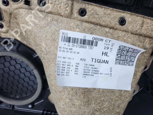 Rear left panel VW TIGUAN (CT1) 2.0 TSI 4motion | BP38047873C60 - Image 7