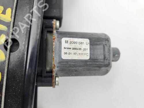 Front left window mechanism OPEL ADAM (M13) 1.4 LPG | BP28302868C22 