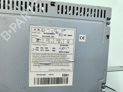 Radio HYUNDAI i20 II (GB, IB)  | BP25047295E6 