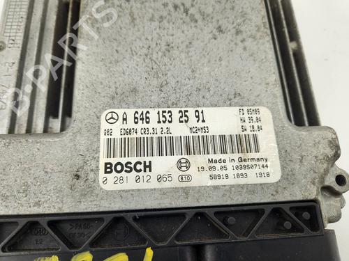 Engine control unit (ECU) MERCEDES-BENZ VITO / MIXTO Van (W639) 115 CDI (639.601, 639.603, 639.605) | BP30276101M57 - Image 2