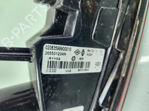 Højre baglygte bagklap RENAULT CAPTUR II (HF_)  | BP29728557C80 