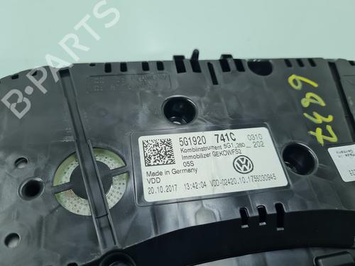 Instrument cluster VW GOLF VII (5G1, BQ1, BE1, BE2) | BP21652174C47