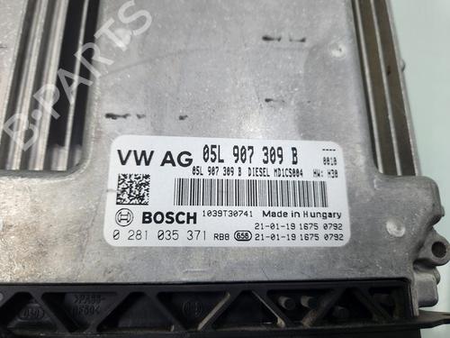 Engine control unit (ECU) VW TIGUAN (AD1, AX1)  | BP27878681M57 