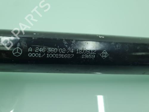 Right front driveshaft MERCEDES-BENZ A-CLASS (W176) A 200 CDI (176.001) | BP21637908M39 