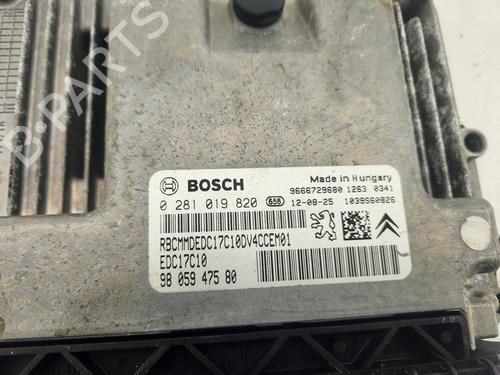 Engine control unit (ECU) PEUGEOT 208 I (CA_, CC_) | BP25032358M57