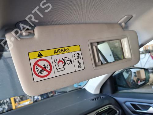 Used Right sun visor Right sun visor VW T-ROC (A11, D11) 2.0 TDI (150 hp) 26697346 26697346