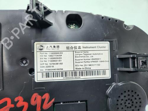 Instrument cluster MG MG ZS SUV  | BP23234745C47 