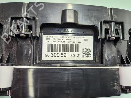 Instrument cluster CITROËN BERLINGO (ER_, EC_) 1.5 BlueHDi 130 (ECYHZJ, ECYHZR) | BP23534014C47 