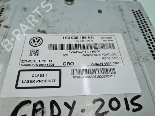 Radio VW CADDY III Box Body/MPV (2KA, 2KH, 2CA, 2CH)  | BP21639633E6 