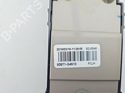 Left front window switch HYUNDAI i30 (PDE, PD, PDEN) 2.0 N | BP39695617I27 - Image 5