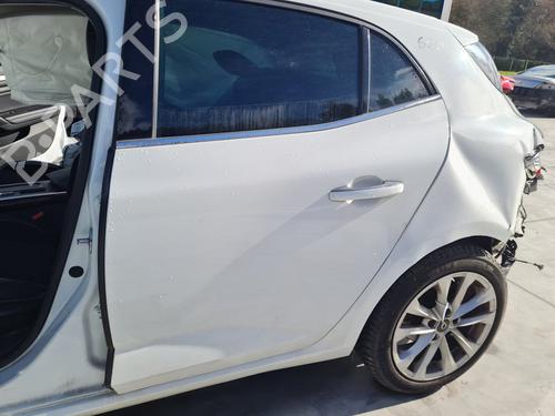Left rear door RENAULT MEGANE IV Hatchback (B9A/M/N_) 1.5 dCi 110 (B9A3) | BP21645688C4 