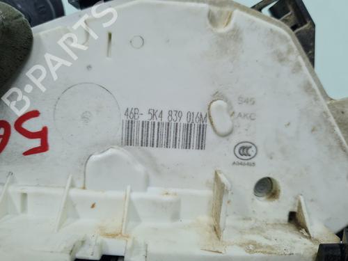 Rear right lock VW GOLF VI (5K1)  | BP21655667C99 