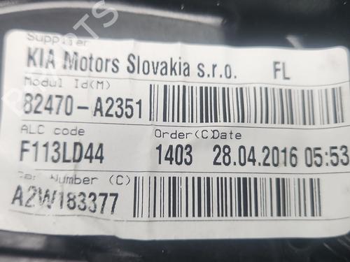Front left window mechanism KIA CEE'D Sportswagon (JD) 1.6 CRDi 136 | BP21659210C22  - Image 6