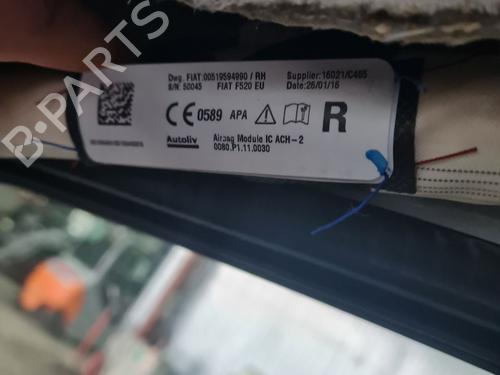 Used Right curtain airbag JEEP RENEGADE SUV (BU, B1, BV) [2014-2026]  32033885