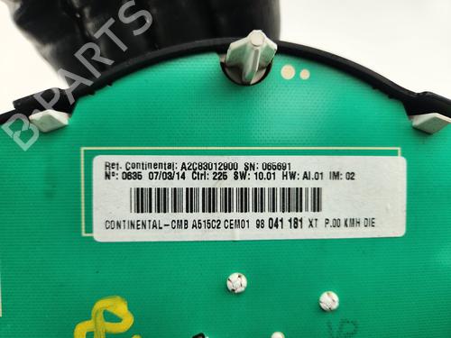 Instrument cluster CITROËN C3 II (SC_)  | BP31965856C47 