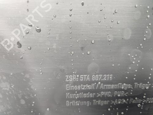 Rear left panel VW TOURAN (5T1) | BP31924242C60