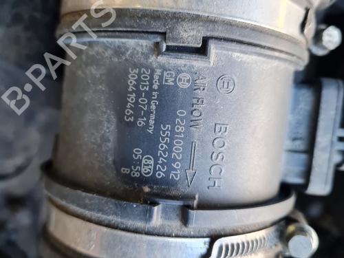 Used Mass air flow sensor OPEL INSIGNIA A (G09) [2008-2017]  29201568